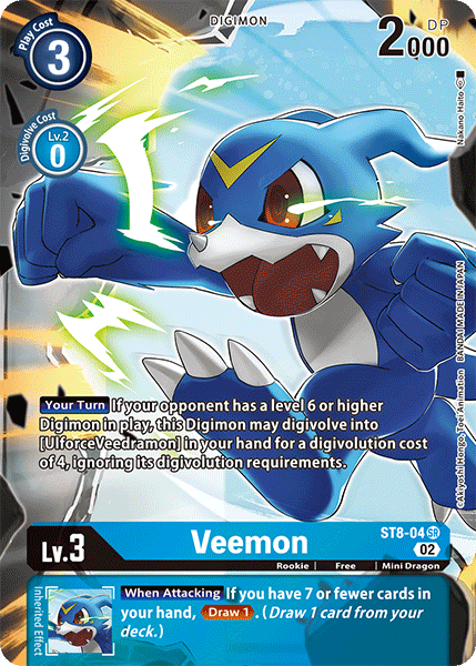 Veemon, ST8-04-p4