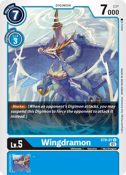 Wingdramon, ST8-07