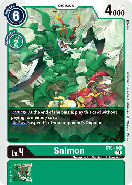 Snimon, ST9-10
