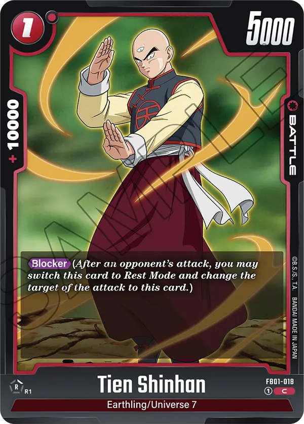Tien Shinhan, FB01-018
