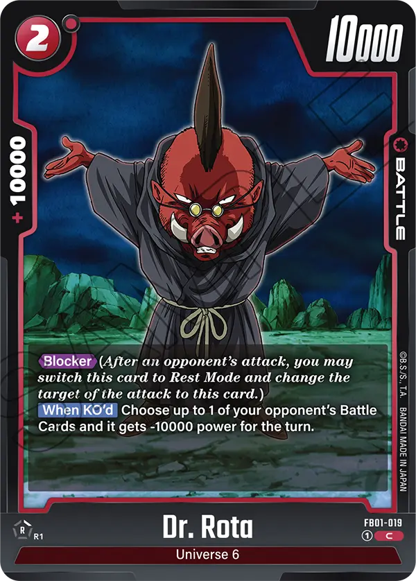 Dr. Rota, FB01-019
