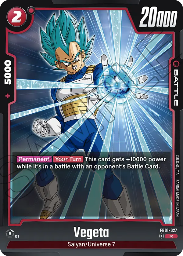 Vegeta, FB01-027