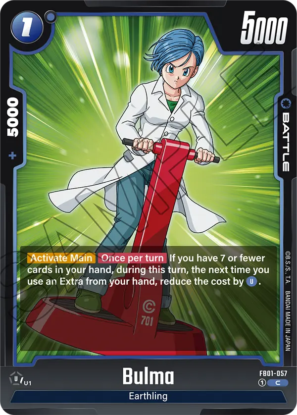 Bulma, FB01-057