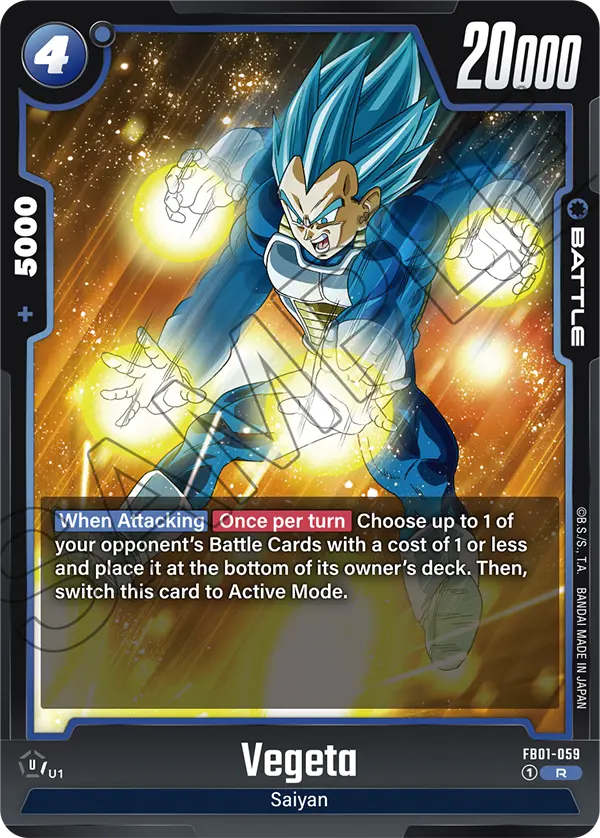 Vegeta, FB01-059