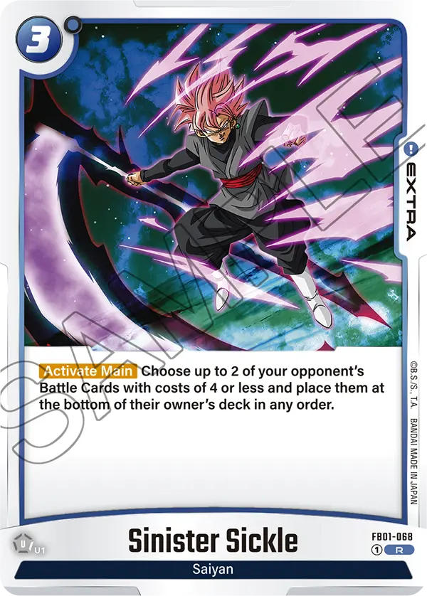 Sinister Sickle, FB01-068