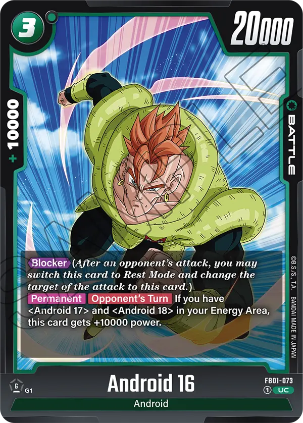 Android 16, FB01-073
