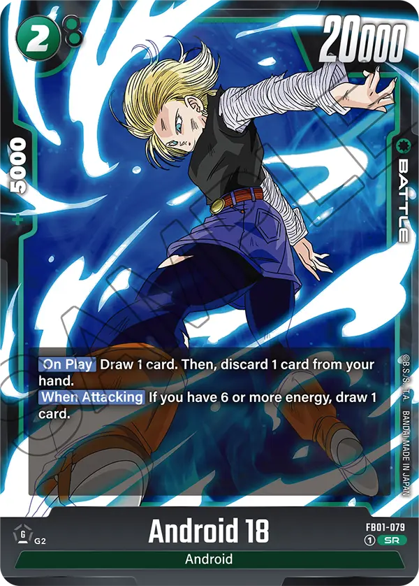 Android 18, FB01-079