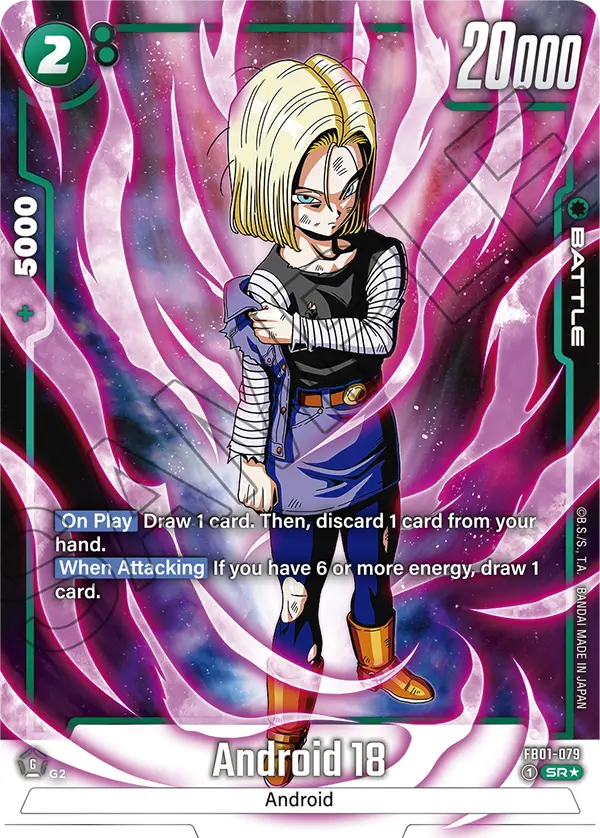 Android 18, FB01-079-p1