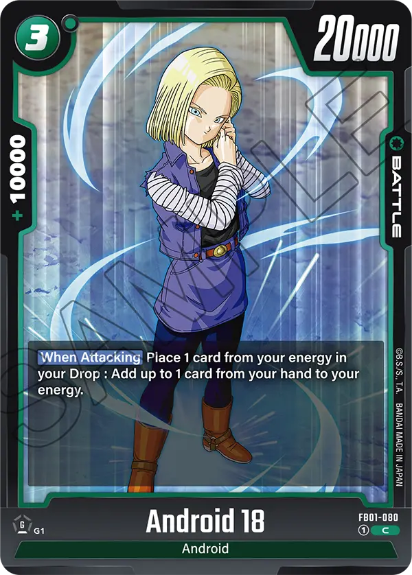 Android 18, FB01-080