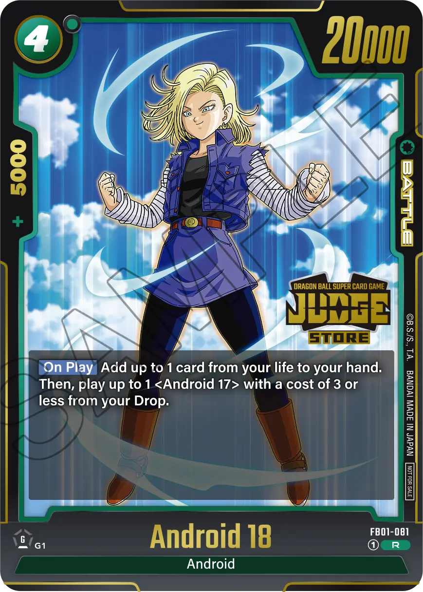 Android 18, FB01-081-p2