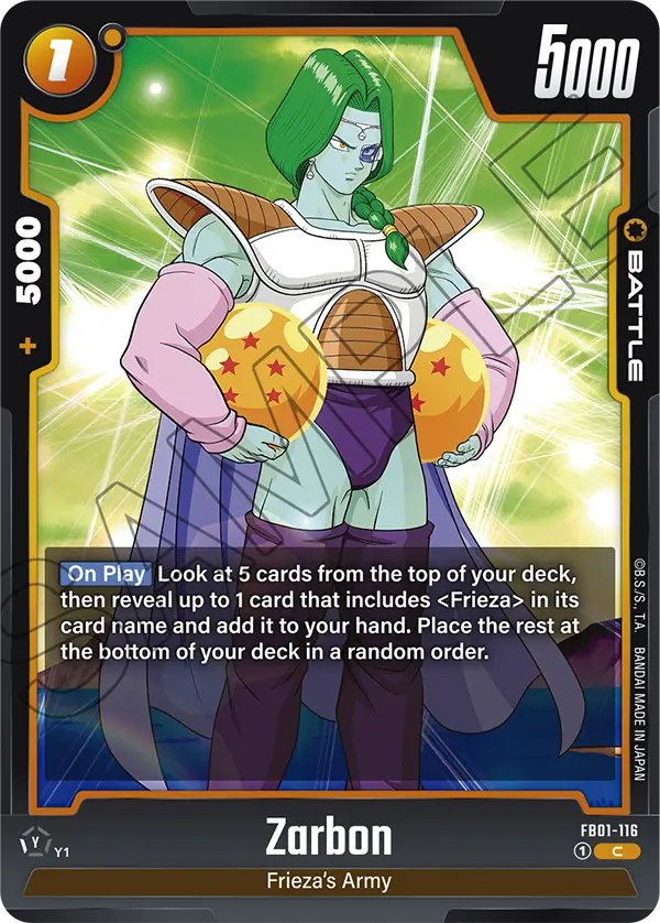Zarbon, FB01-116