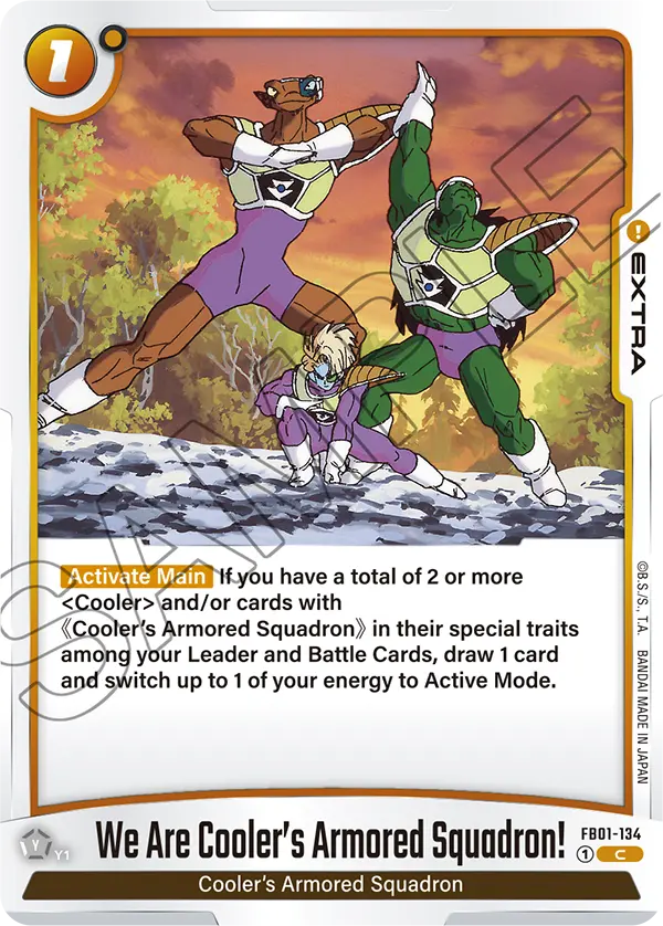 We Are Cooler's Armored Squadron!, FB01-134