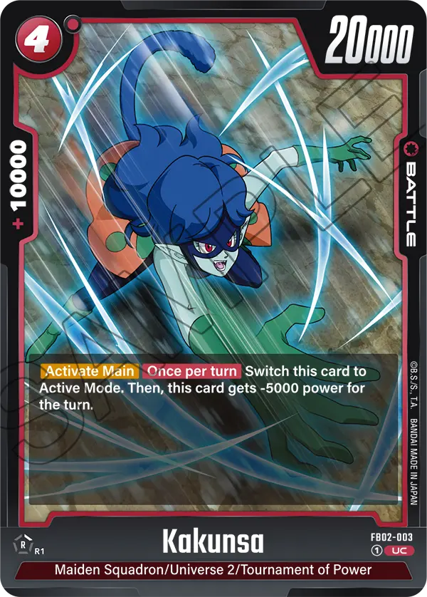 Kakunsa, FB02-003