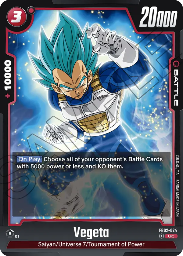 Vegeta, FB02-024