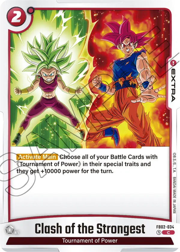 Clash of the Strongest, FB02-034