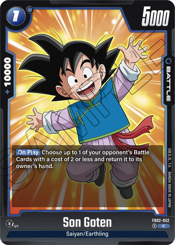 Son Goten, FB02-052