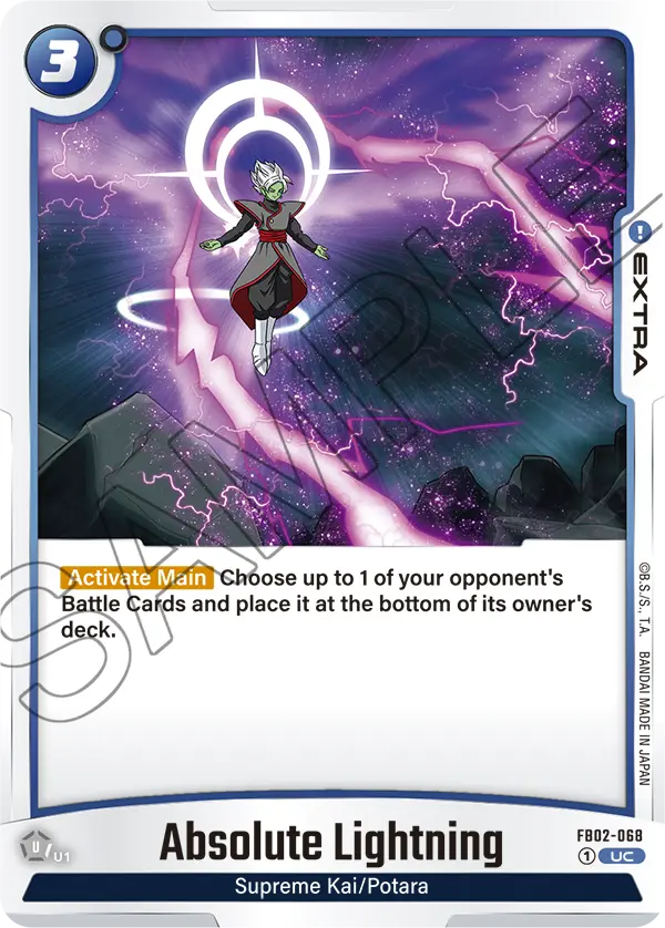 Absolute Lightning, FB02-068