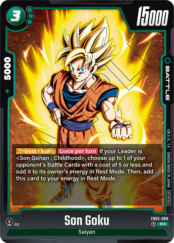Son Goku, FB02-086-p1
