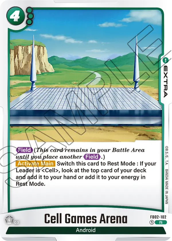 Cell Games Arena, FB02-102