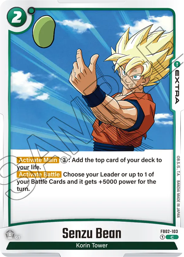 Senzu Bean, FB02-103