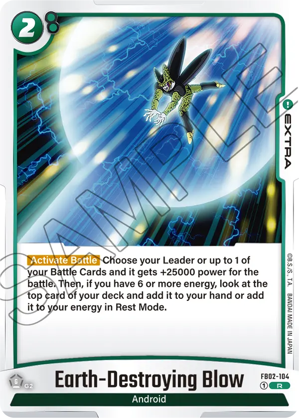 Earth-Destroying Blow, FB02-104