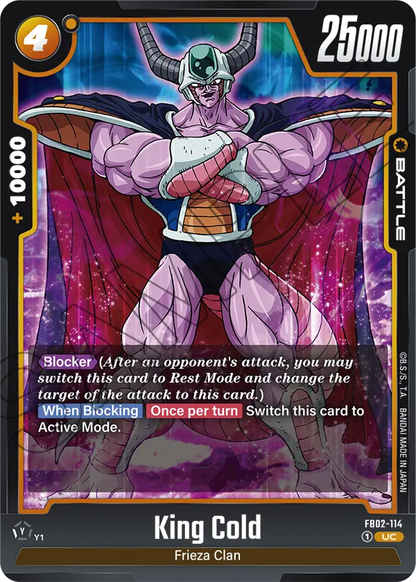 King Cold, FB02-114