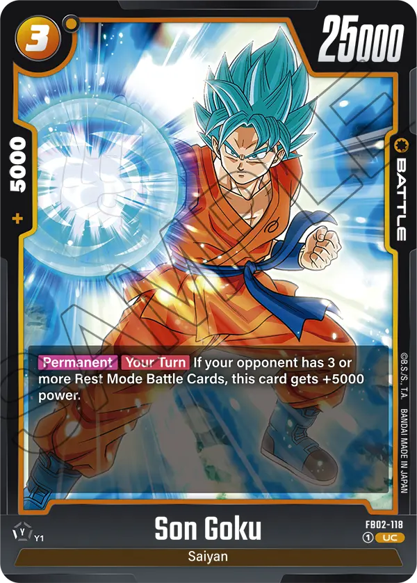 Son Goku, FB02-118
