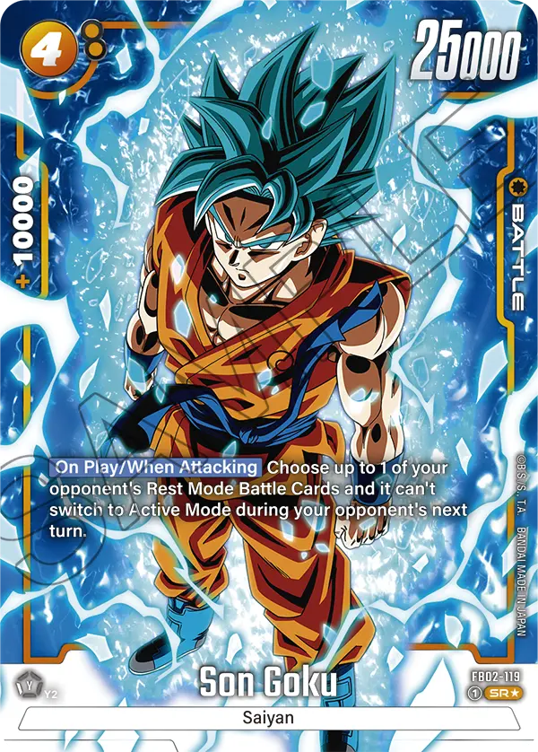 Son Goku, FB02-119-p1