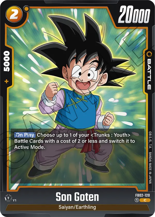 Son Goten, FB02-120