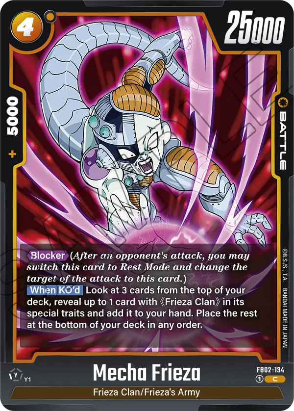 Mecha Frieza, FB02-134