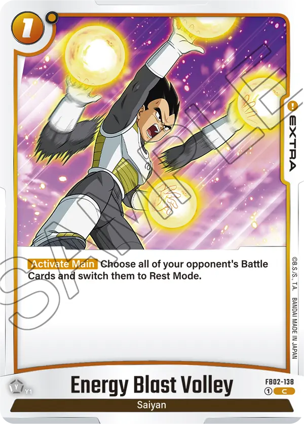 Energy Blast Volley, FB02-138