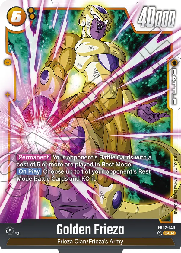 Golden Frieza, FB02-140