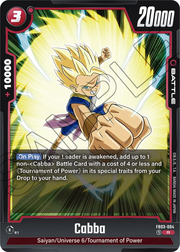 Cabba, FB03-004