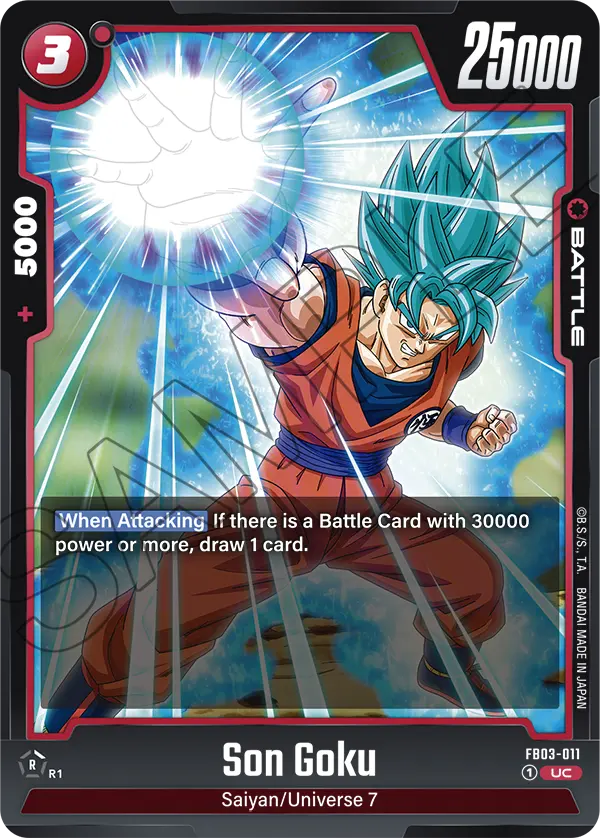 Son Goku, FB03-011