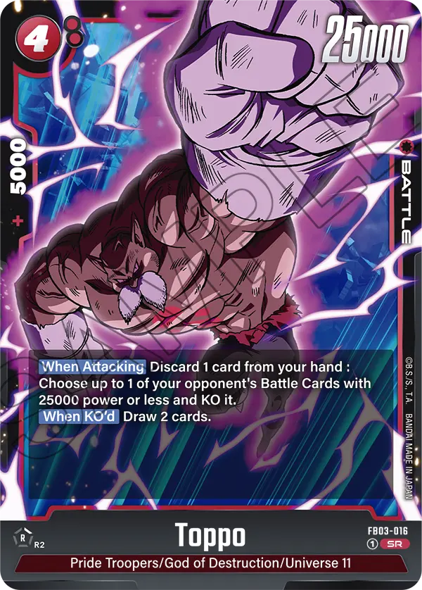 Toppo, FB03-016