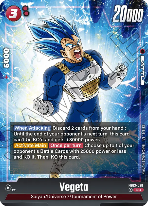 Vegeta, FB03-020