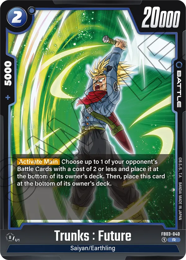 Trunks : Future, FB03-040