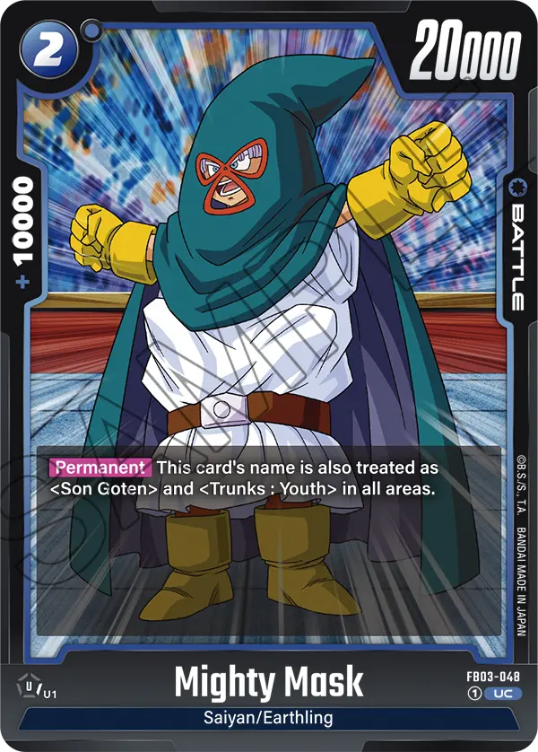 Mighty Mask, FB03-048