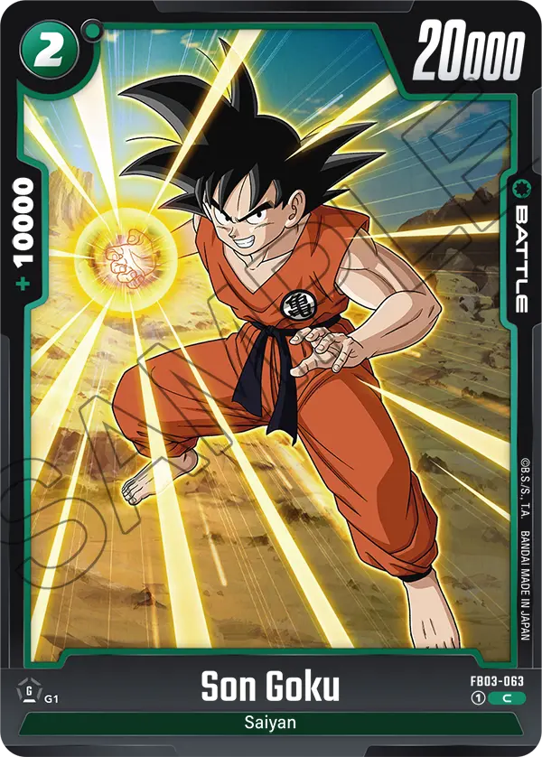 Son Goku, FB03-063
