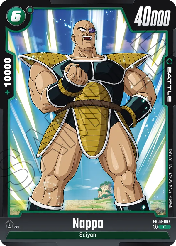 Nappa, FB03-067