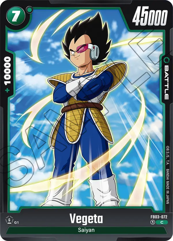 Vegeta, FB03-072