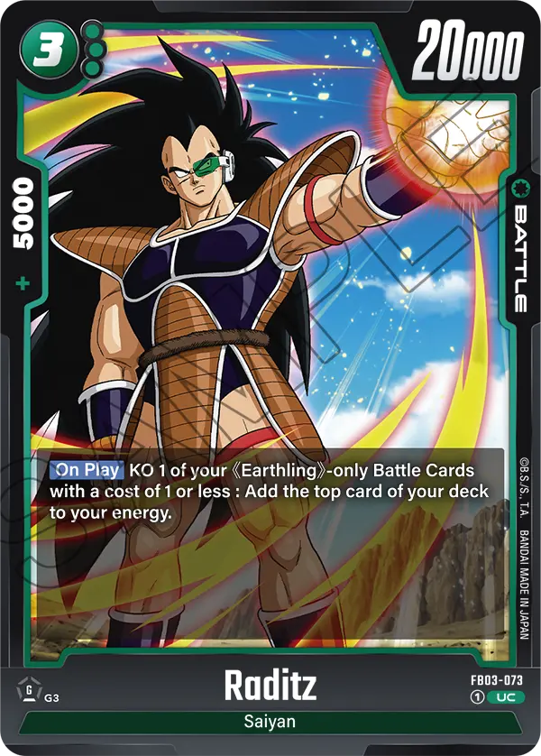 Raditz, FB03-073