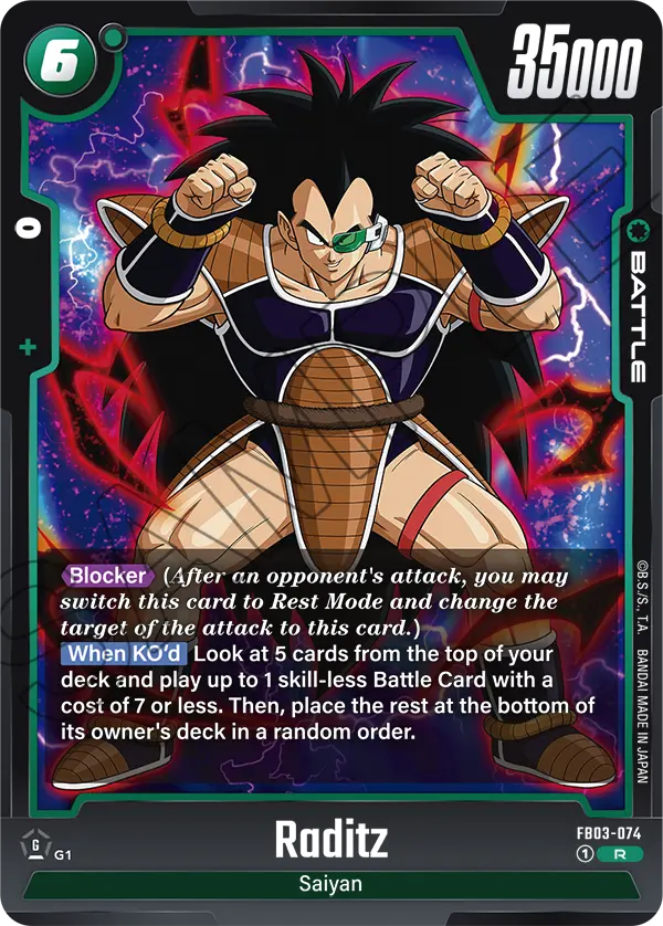 Raditz, FB03-074