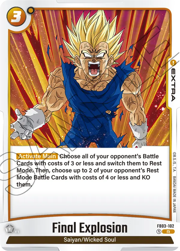 Final Explosion, FB03-102