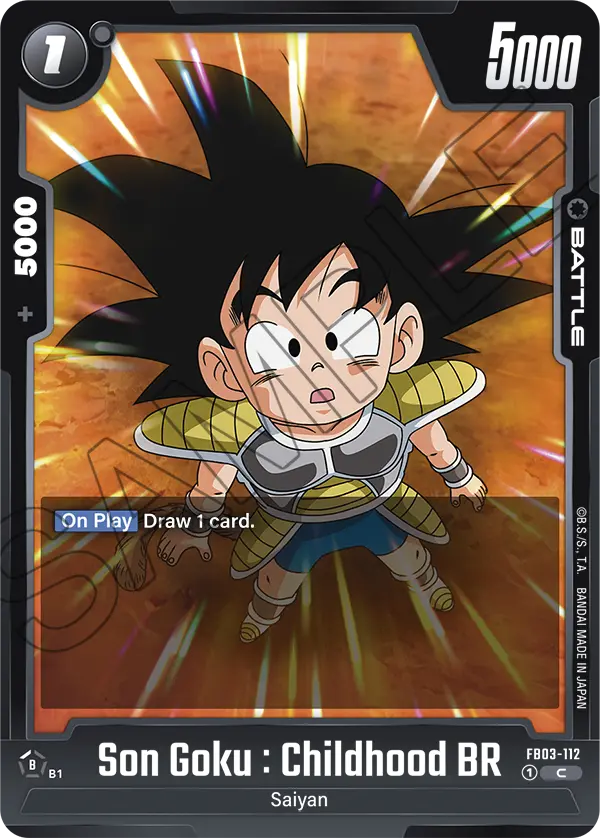 Son Goku : Childhood BR, FB03-112