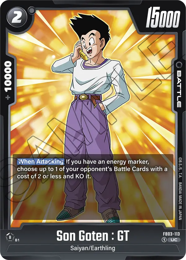 Son Goten : GT, FB03-113