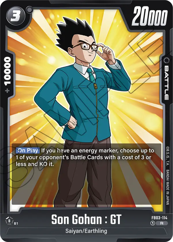 Son Gohan : GT, FB03-114