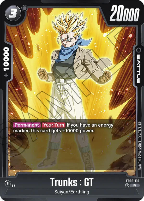 Trunks : GT, FB03-119