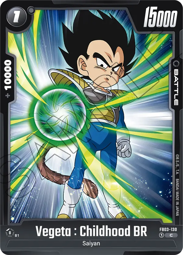 Vegeta : Childhood BR, FB03-130