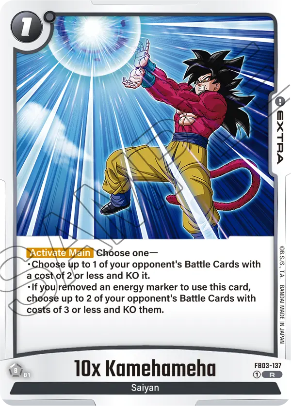 10x Kamehameha, FB03-137